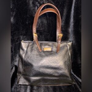 Mondani New York Black & Brown Handbag